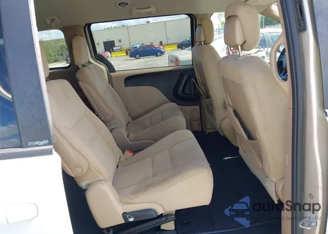 2014 Dodge Grand Caravan Sxt из США, поврежденный, VIN 2C4RDGCGXER322705